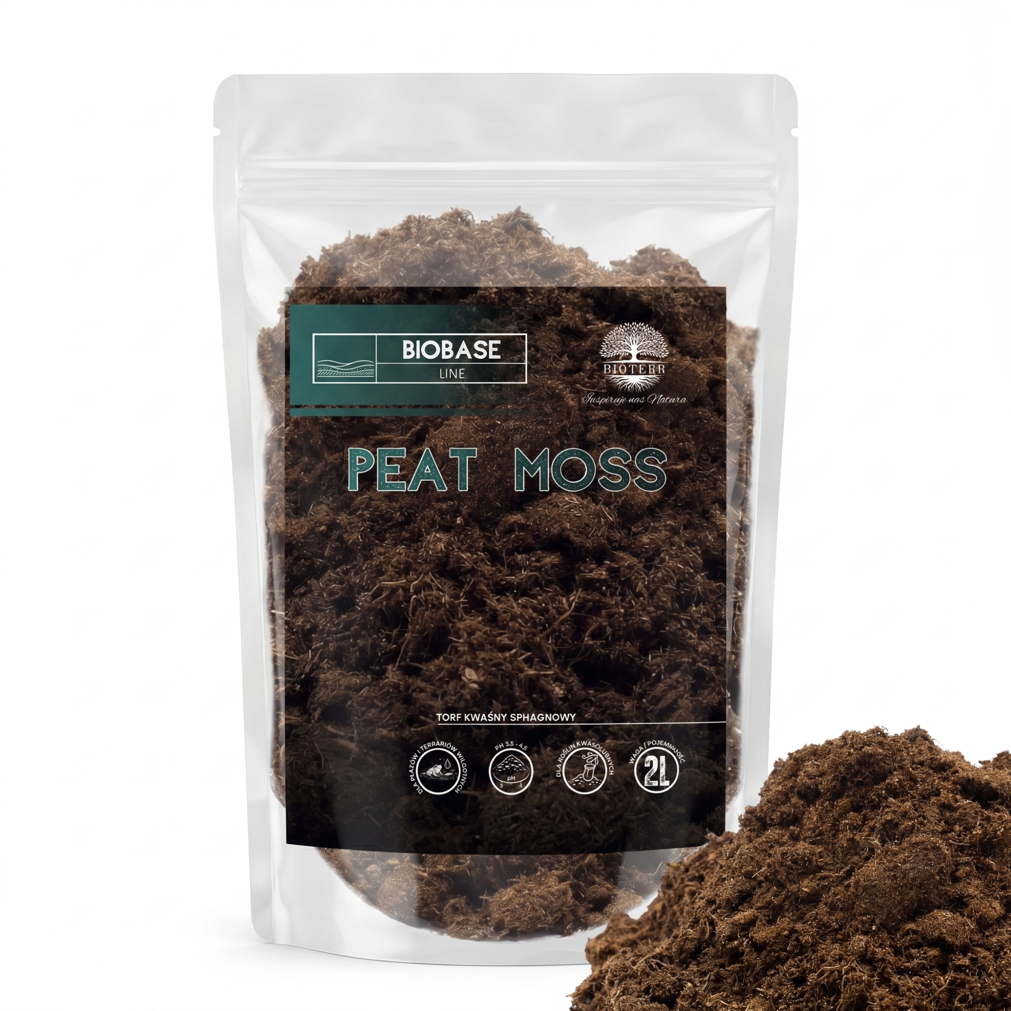 Torf kwaśny sphagnowy | BioBase Peat Moss